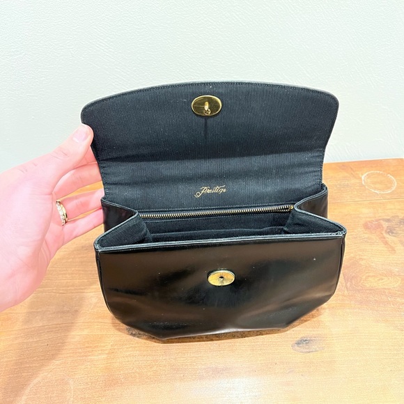 Vintage Prestige Lambskin Top Handle Handbag - Picture 5 of 10